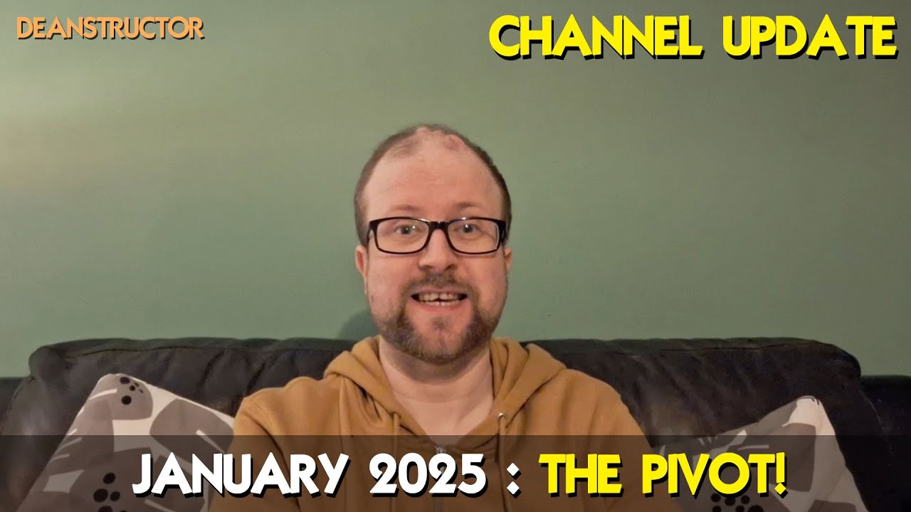 The Pivot! | Channel Update: January 2025 | @deanstructor