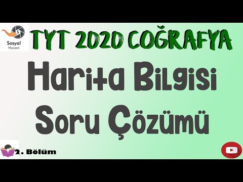 YKS 2020 - Harita Bilgisi Soru Çözümü - TYT Coğrafya