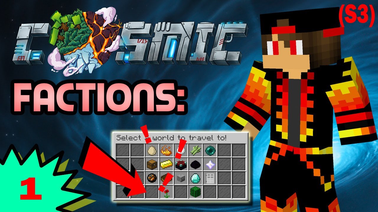 Minecraft Factions Journey (S3) - CosmicPvP #1 Dream Planet Has Gone!
