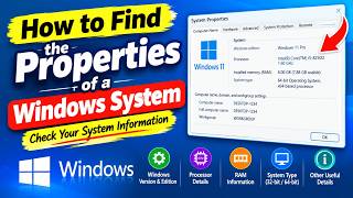 How to findout the properties of the  Windows system