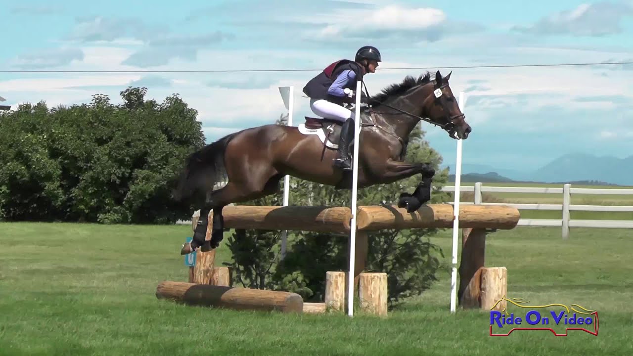 horseshoe bend 095XC Andrea Baxter on Indy 500 CCI4* Long Cross Country Rebecca Farm July 2019