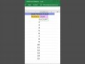 Excel COUNT Formula Trick | Count Numbers Instantly! #excel #mstechtricks #spreadsheetmagic