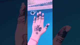 Simple Butterfly's Mehendi design#by #youtubeshorts #trending #trendingshorts #love #henna #♥️🥰🥰