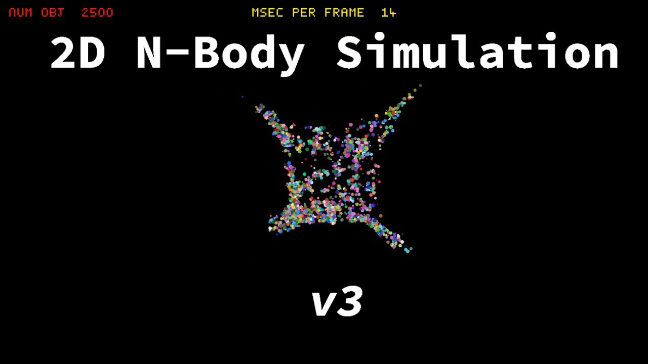 2d-n-body-simulation-in-c-v3-youtube