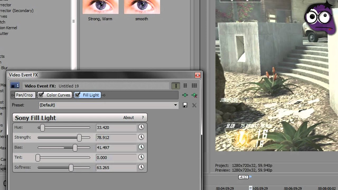 SONY Vegas - BO2 Colour Correction TUTORIAL | FPS - YouTube