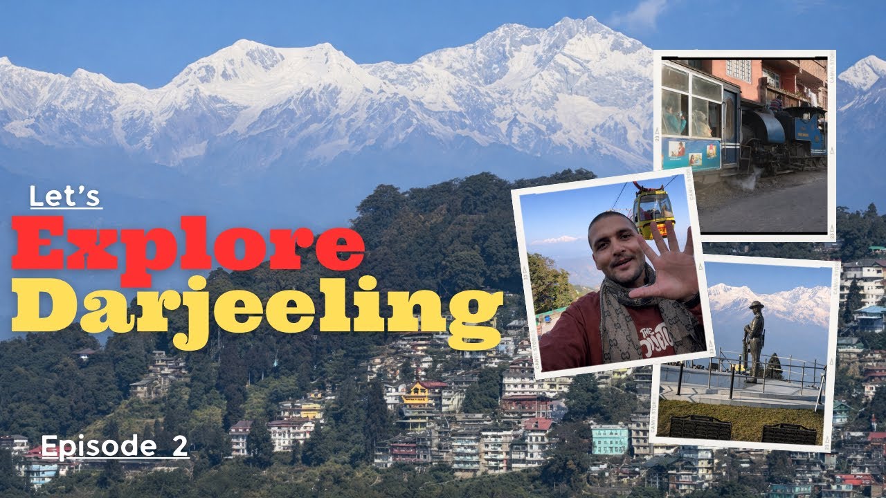 Darjeeling Ropeway Ride,Batasia loop Aur White Mountain Ka Swarg Jaisa View | 8K Mountain Beauty 😍