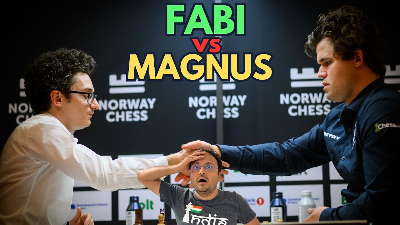 The clash of greats | Fabiano Caruana vs Magnus Carlsen | Norway Chess ...