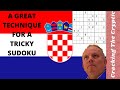 A Great Technique for a Tricky Sudoku