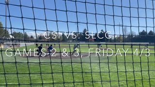 College Baseball — CSI vs. SLCC