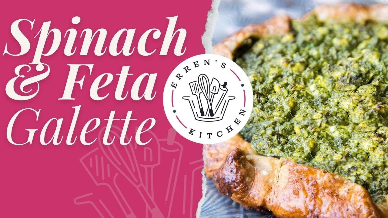 Looking for an easy and delicious savory dish to make? This galette with spinach and feta is perfect