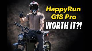 HappyRun G18 Pro E-bike/Dirtbike Hybrid!! Best Bang for Buck?! Unboxing, Build, Test & Top Speed