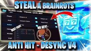 Steal A Brainrot Script No Key - Kurd Hub Update Desync V4, Pvp, Auto Grab, Anti Hit & More