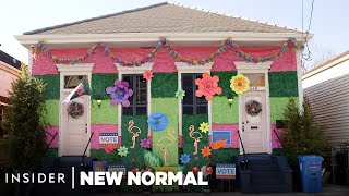 How New Orleans Is Decorating Thousands Of Homes To Keep Mardi Gras Alive | New Normal