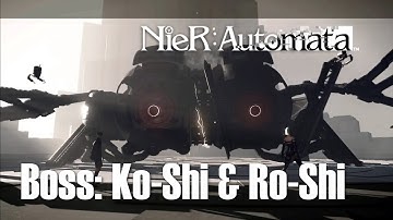 NieR: Automata - Boss: Ko-Shi & Ro-Shi [Ch. 17: Combined Multi-leg Machine]