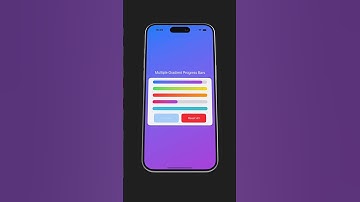 Creating a Custom Progress Bar in SwiftUI (iOS 15+)