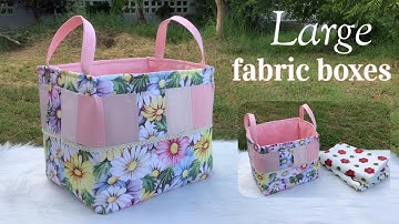 how to sew large fabric boxes tutorial.sewing large fabric boxes diy.diy large fabric boxes tutorial