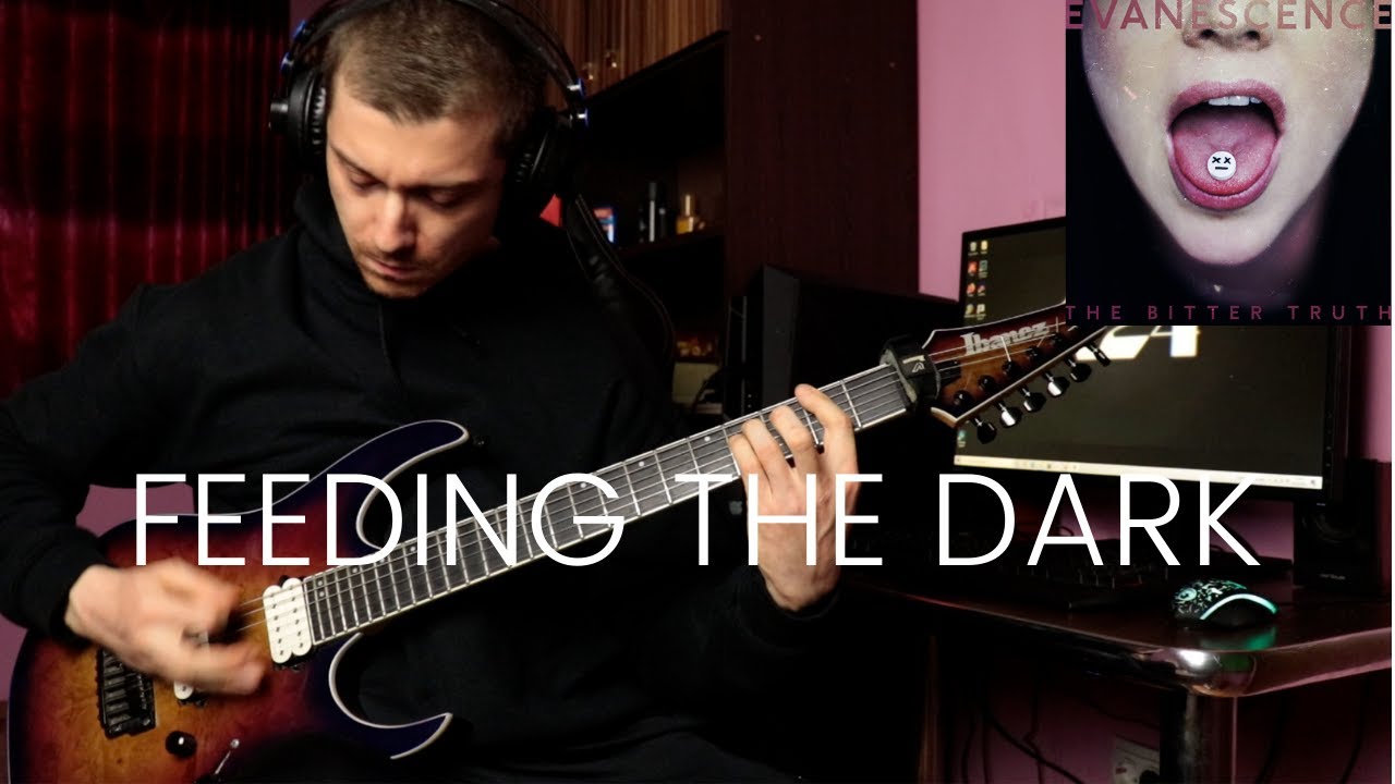 Evanescence - Feeding The Dark - Guitar Cover + Solo - Nicolaevici Bogdan