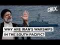 Presence in the seas means  iran shows growing naval power with global deployment of warships