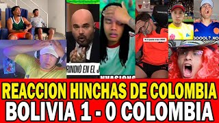 Reaction of Colombian fans and press to the Bolivia vs. Colombia match / Colombians react