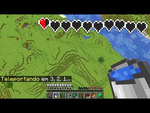 If I Take Damage, I Get Randomly Teleported in Minecraft...