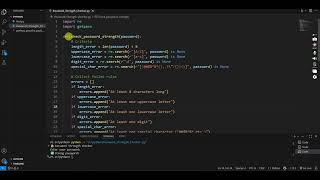 โ
"๐ Python Project: How to Create a Password Strength Checker Step by Step"