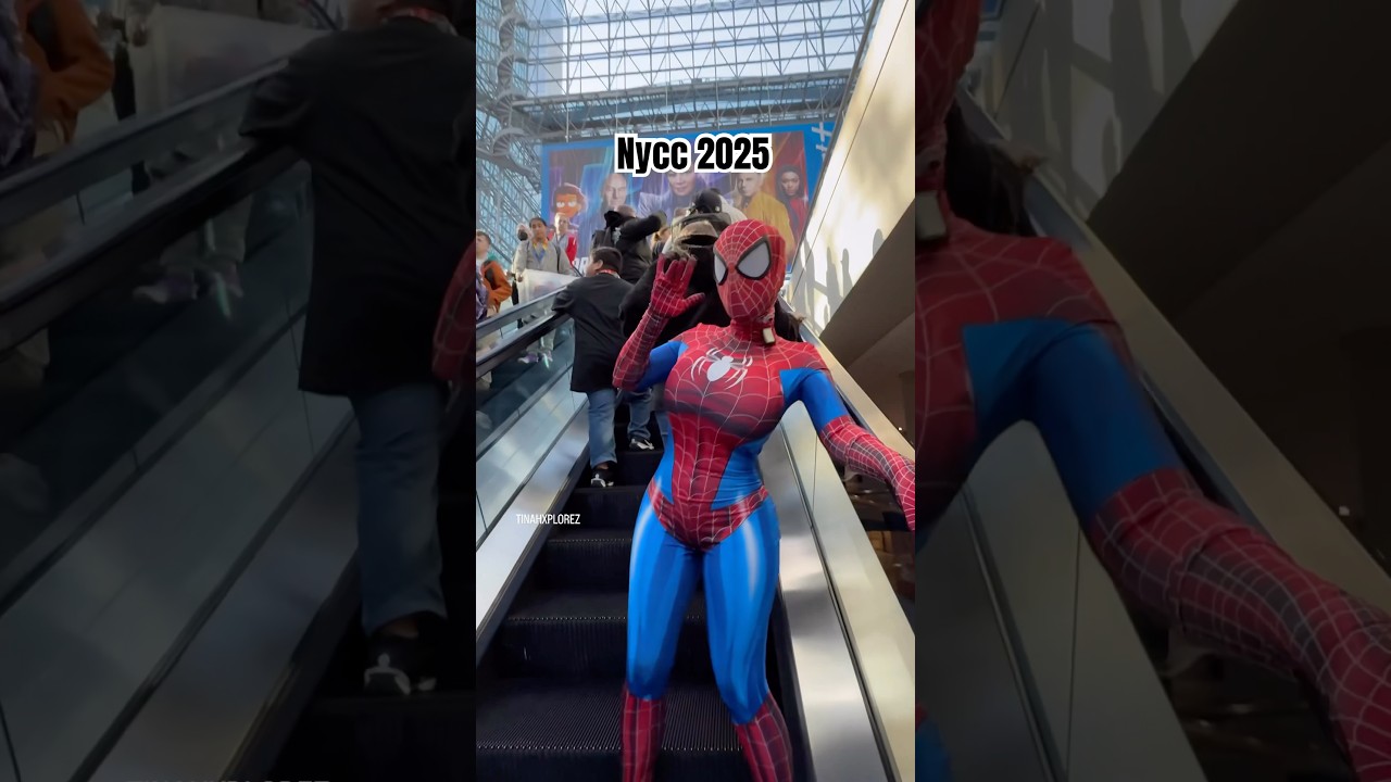 Hi New York #viralshort #nycc #spiderman