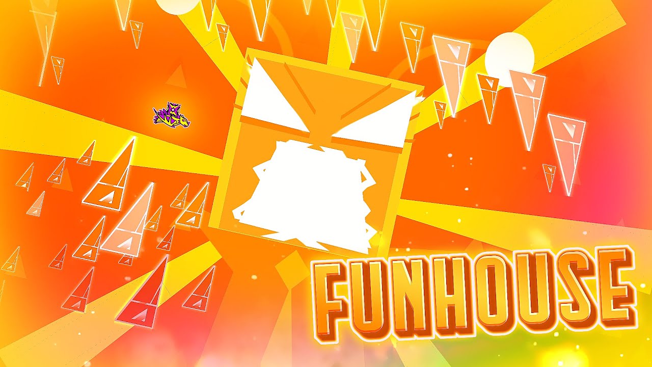 "FUNHOUSE" by rafer [All Coins] | Geometry Dash 2.2