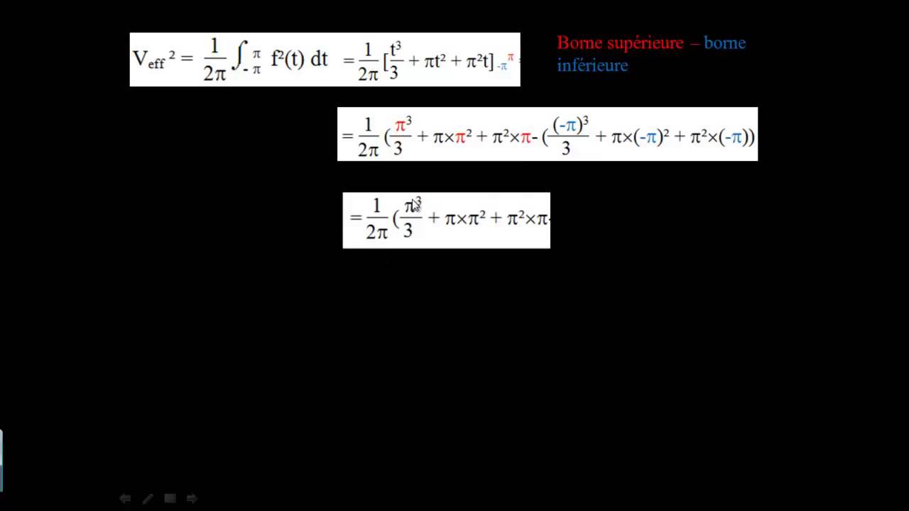 Exemple 2. Calcul de la valeur efficace de f^2 YouTube — free download