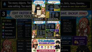 Stop Editing RPG Maker Notetags Manually! 😱 | CT_NoteTagEditor for RPG Maker MZ