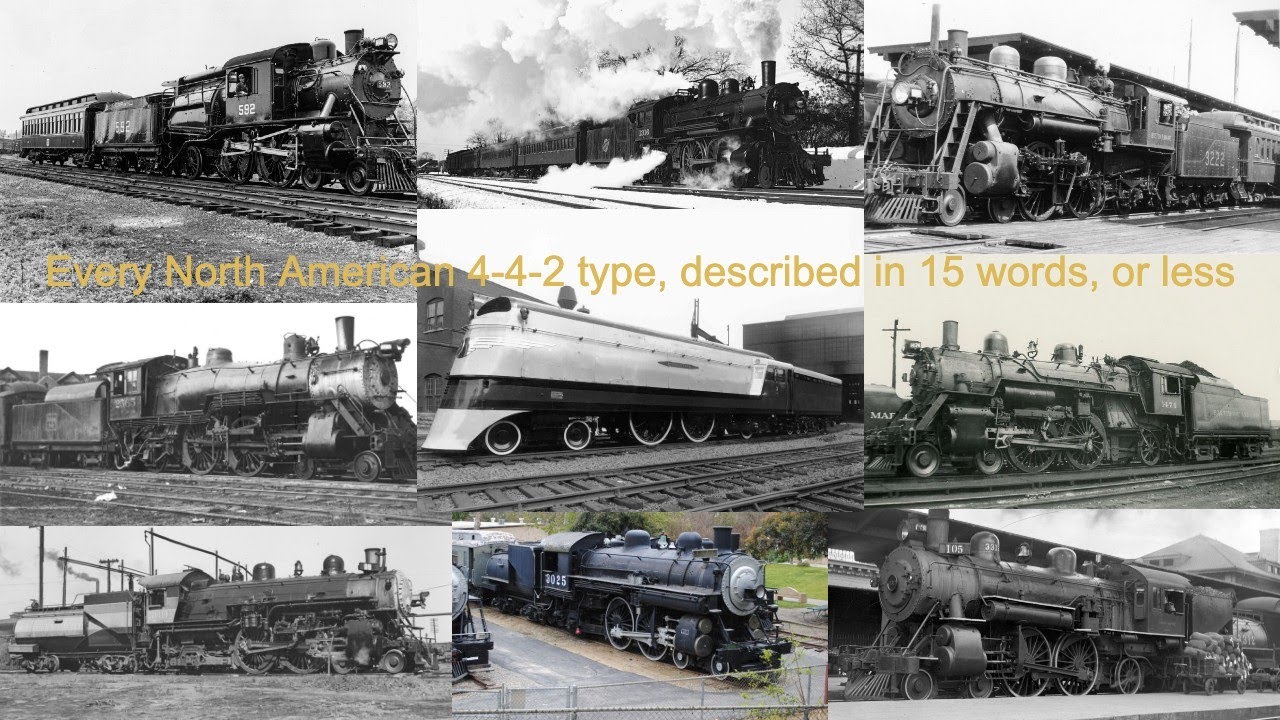 Every North American 4-4-2 type, described in 15 words, or less
