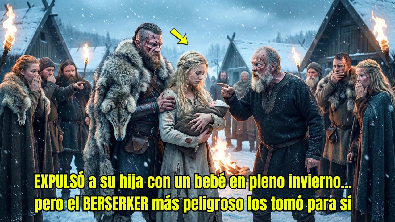 EXPULSÓ a su hija con un bebé en pleno invierno... pero el BERSERKER más peligroso los tomó para sí