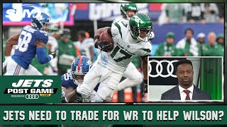 Bart Scott, Willie Colon, and the crew on Garrett Wilson's greatness | Jets Post Game | SNY