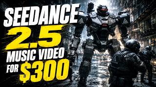 I Made a $300 Sci Fi Music Video Using Seedance 2.5