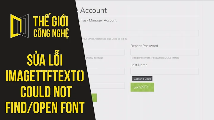 Sửa lỗi imagettftext(): Could not find/open font trong php