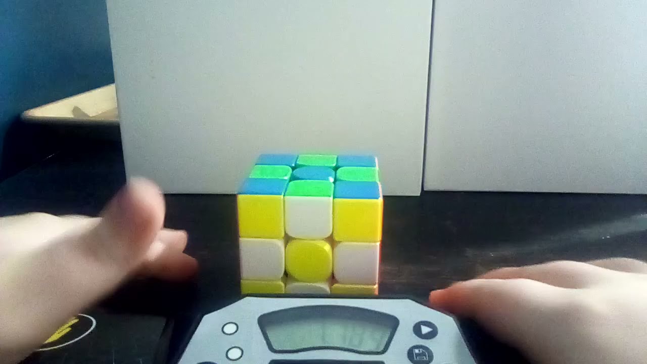 World record for checkerboarding a 3 × 3 Rubik's cube 1.789!! Must watch