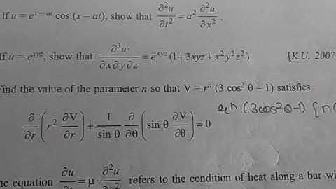 chapter 5 partial differentiation Exercise 5.1 question 18,19,20,21 lecture (17)