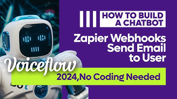 Zapier Webhook Send Email to User | How to Build A Chatbot, No Code Tutorial #22 | Voiceflow