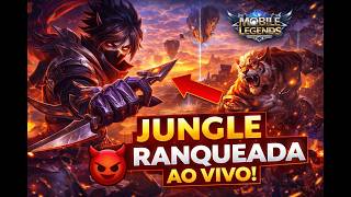 MOBILE LEGENDS AO VIVO 🎮 | RANQUEADA NA JUNGLE RUMO AO TOPO