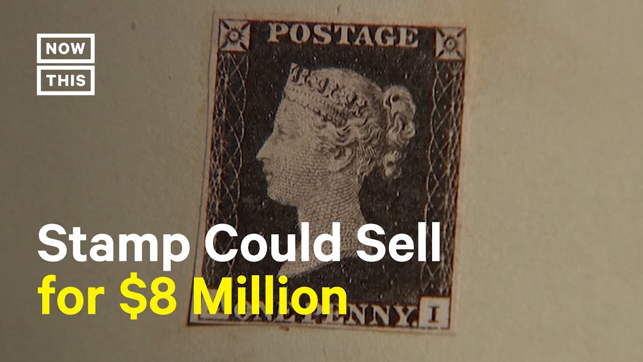 The World's First Postage Stamp is Worth Millions YouTube