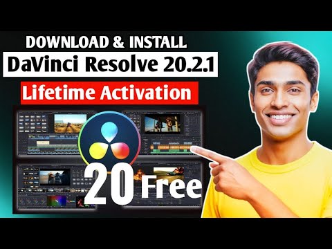 How to DOWNLOAD DaVinci Resolve Studio 20.2.1 FREE (2025)| Install DaVinci Resolve (Windows 10/11) ✅
