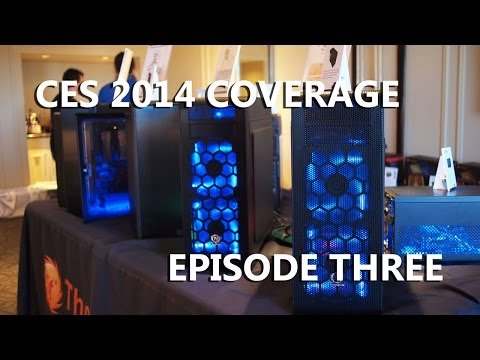 [HD] CES 2014 Episode #3 - InWin, ASUS, Corsair, Thermaltake and Cooler Master