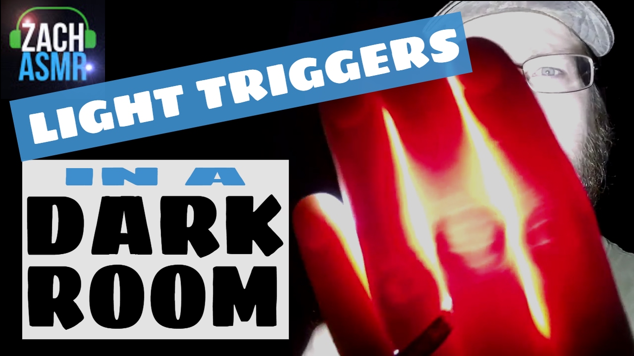 LIGHT TRIGGERS IN A DARK ROOM - ASMR - Follow the Light