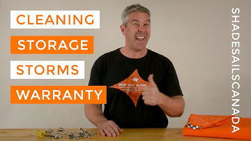 Shade Sails Maintenance - Shade Sails Canada FAQs