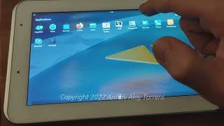PostmarketOS Plasma Mobile 25th Anniversary on Samsung Galaxy Tab 2 7.0 tablet (PowerVR SGX 540 GPU)