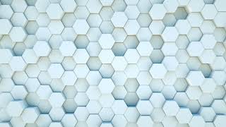 Hexagon Screensaver White HD screenshot 5