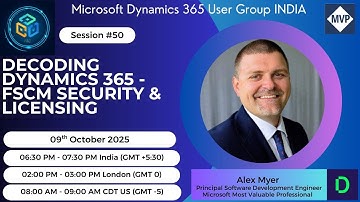 D365 Finance and Supply Chain Apps Security and Licensing.