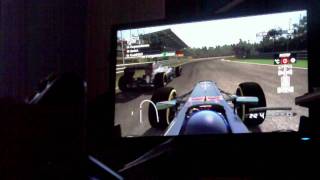 F1 2011 - Multiplayer Gameplay Italy Monza Race - DarekC4