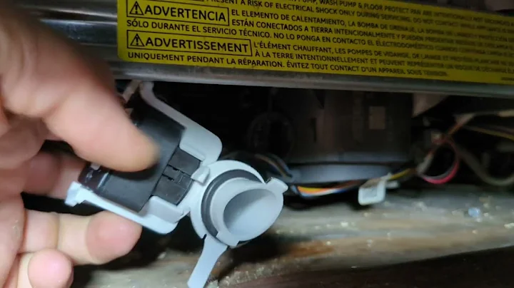 GE dishwasher pressure switch issue not washing not filling up or draining continuously H2O error