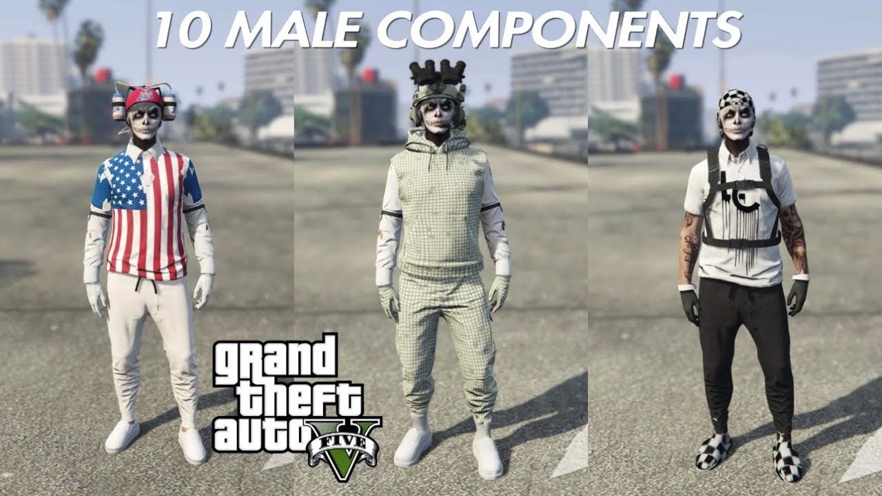 (PATCHED)GTA V ONLINE 10 OUTFIT COMPONENTS + WRITTEN COMPONENTS - YouTube