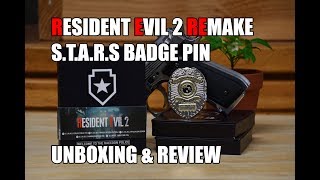 2 Remake R.P.D Official Limited RPD Stars S.T.A.R.S pin badge Resident Evil 3 